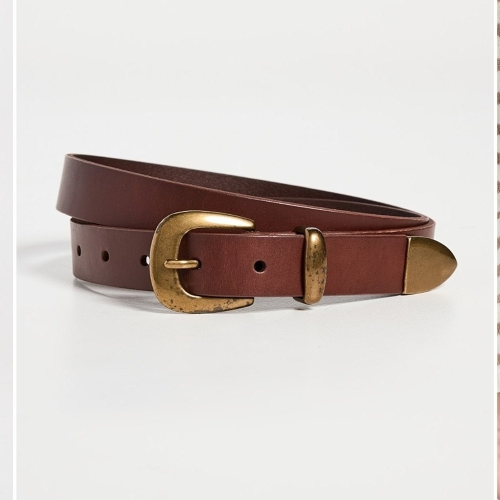 Madewell Skinny Leather Western Belt